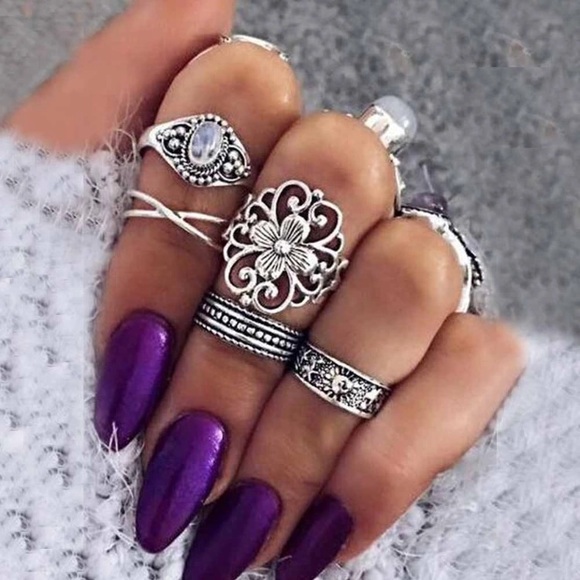 Boutique Jewelry - Primavera ❃ Midi Rings Set
